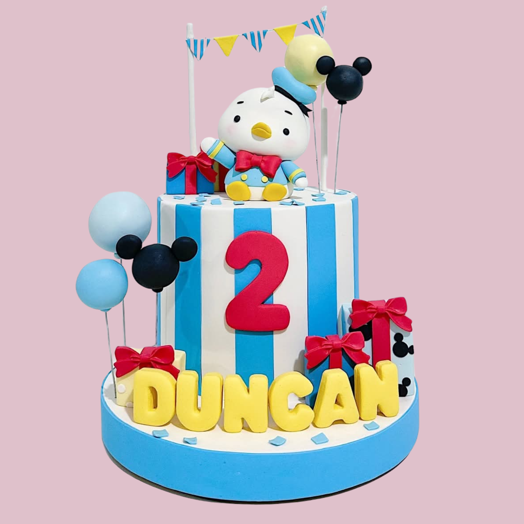 Donald Duck Cake