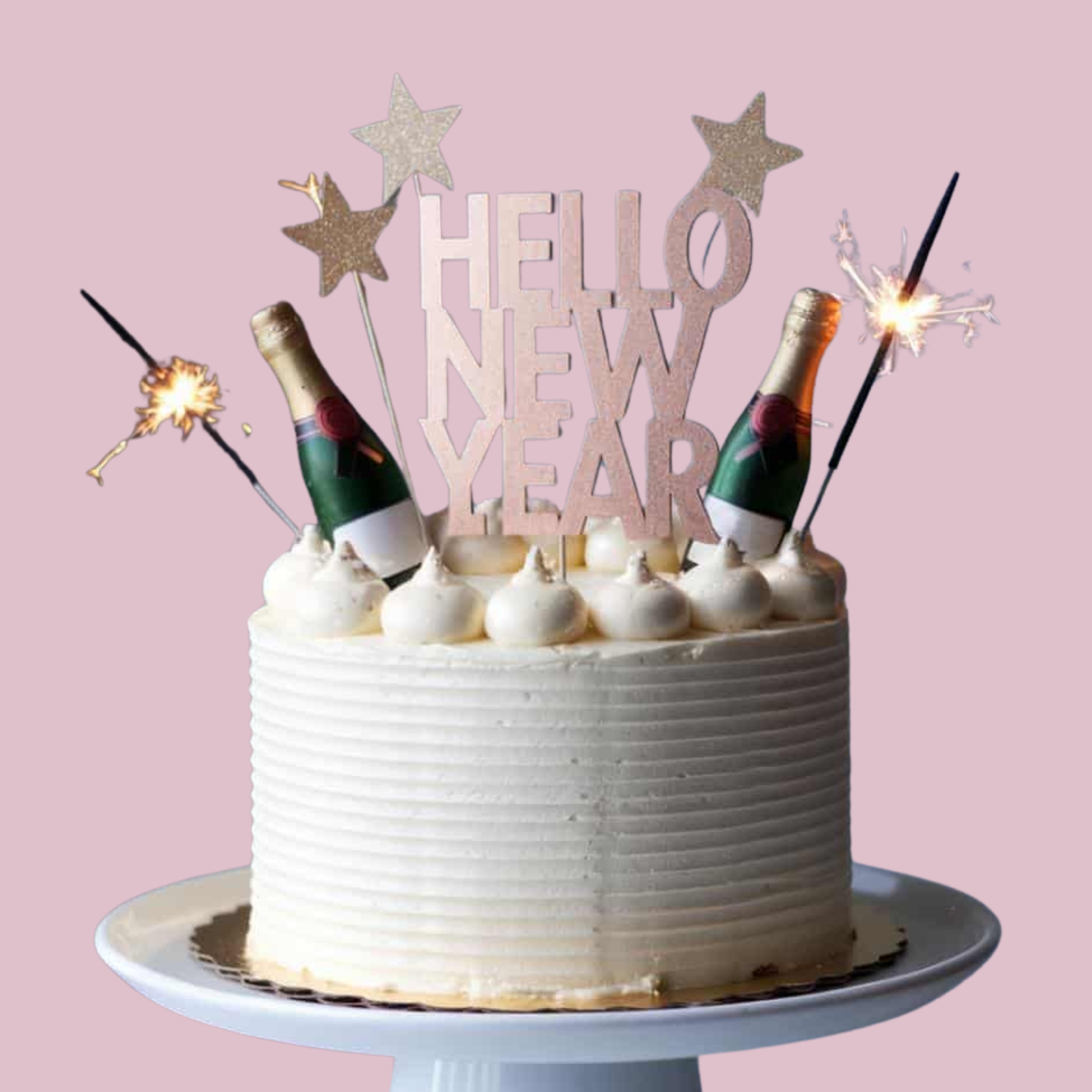 Hello New Year Cake
