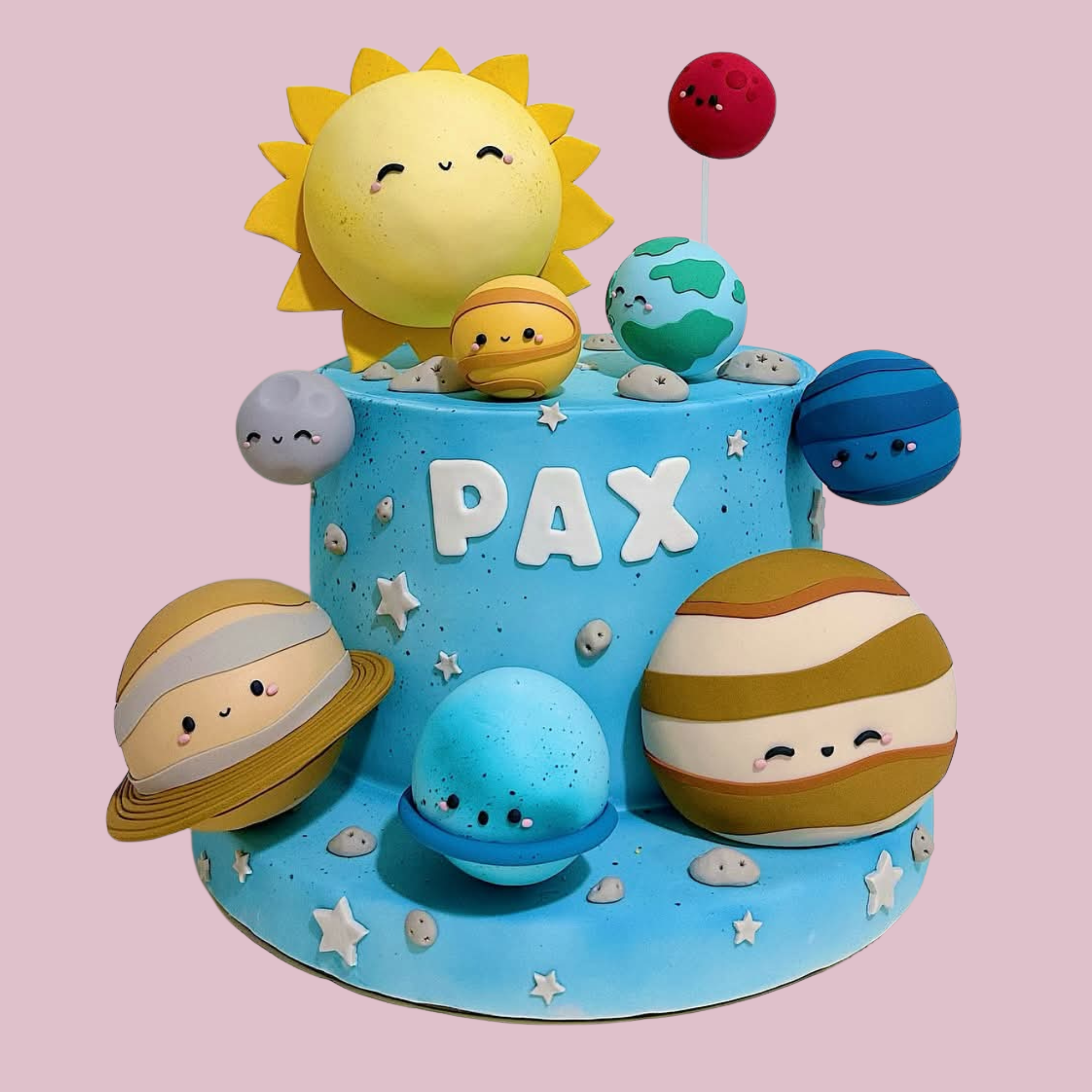 Solar System Cake