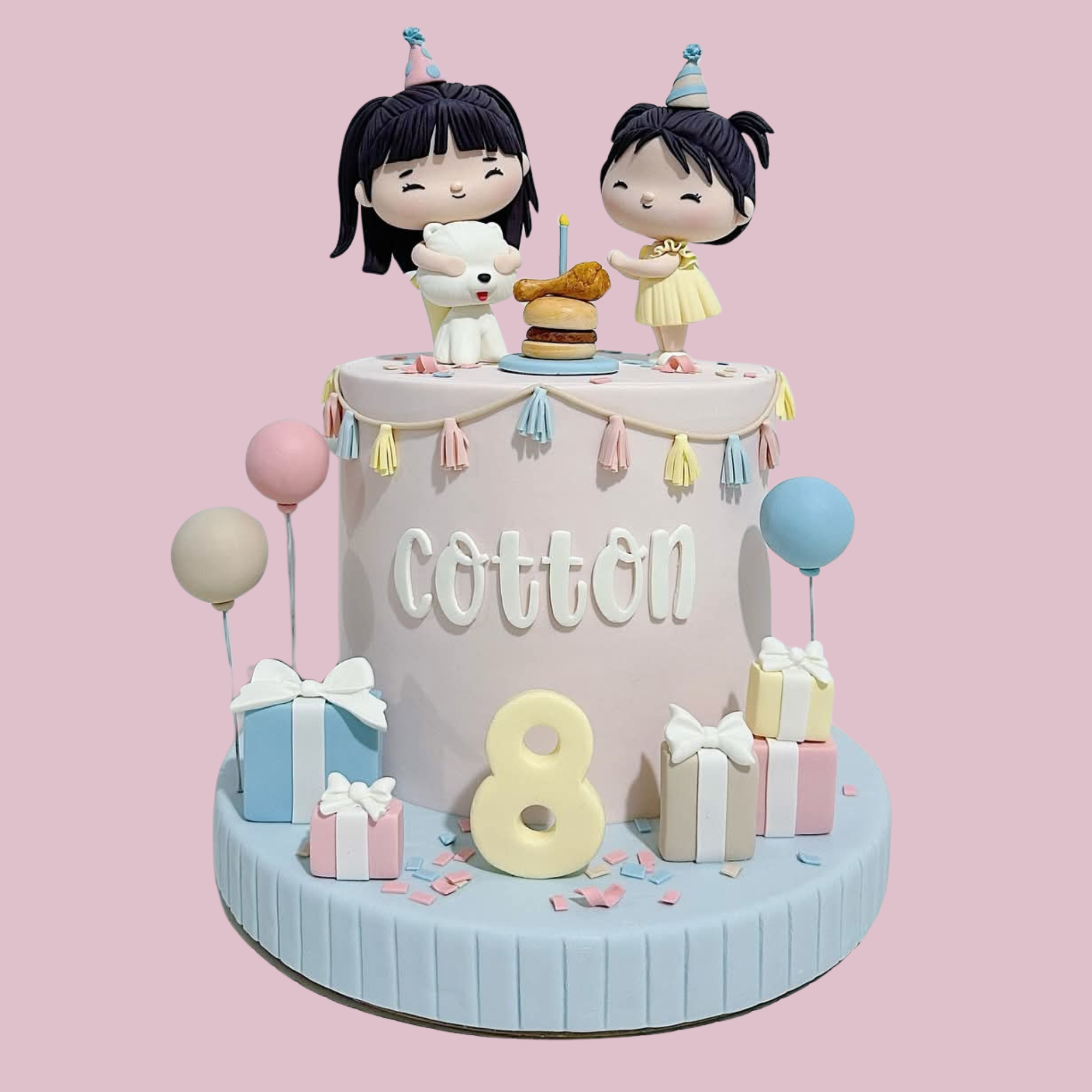 Cotton Party Cake