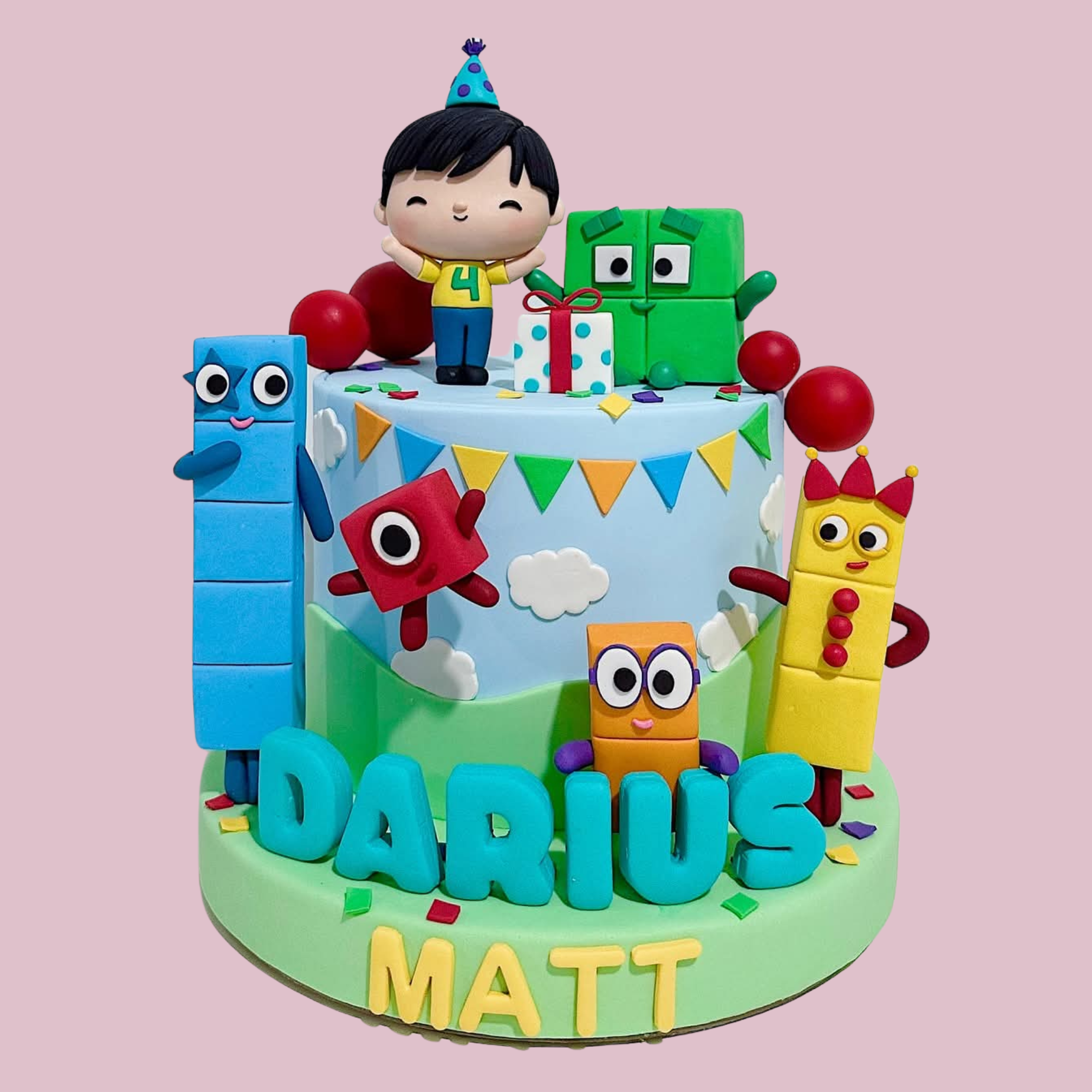 Numberblocks Cake