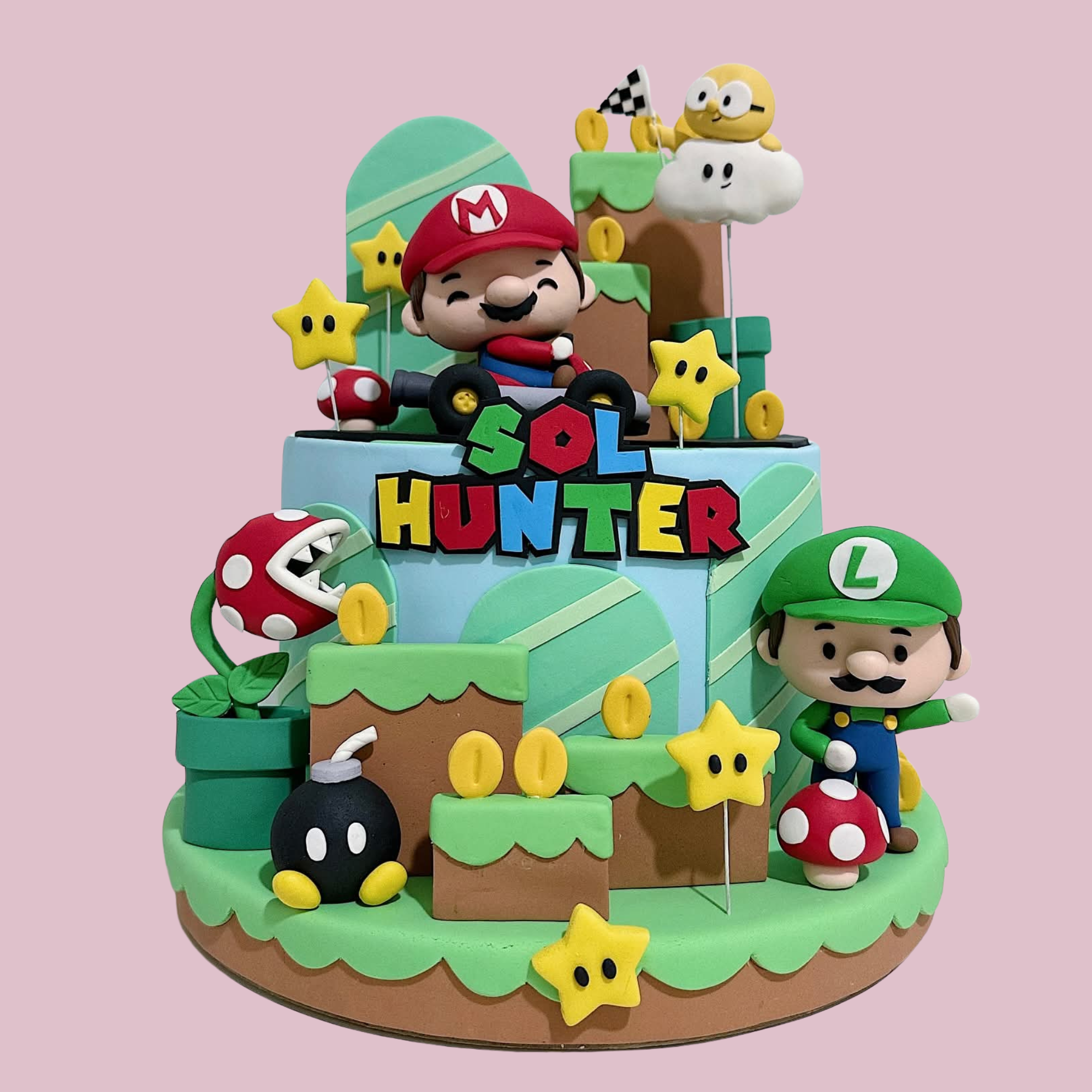 Super Mario Cake
