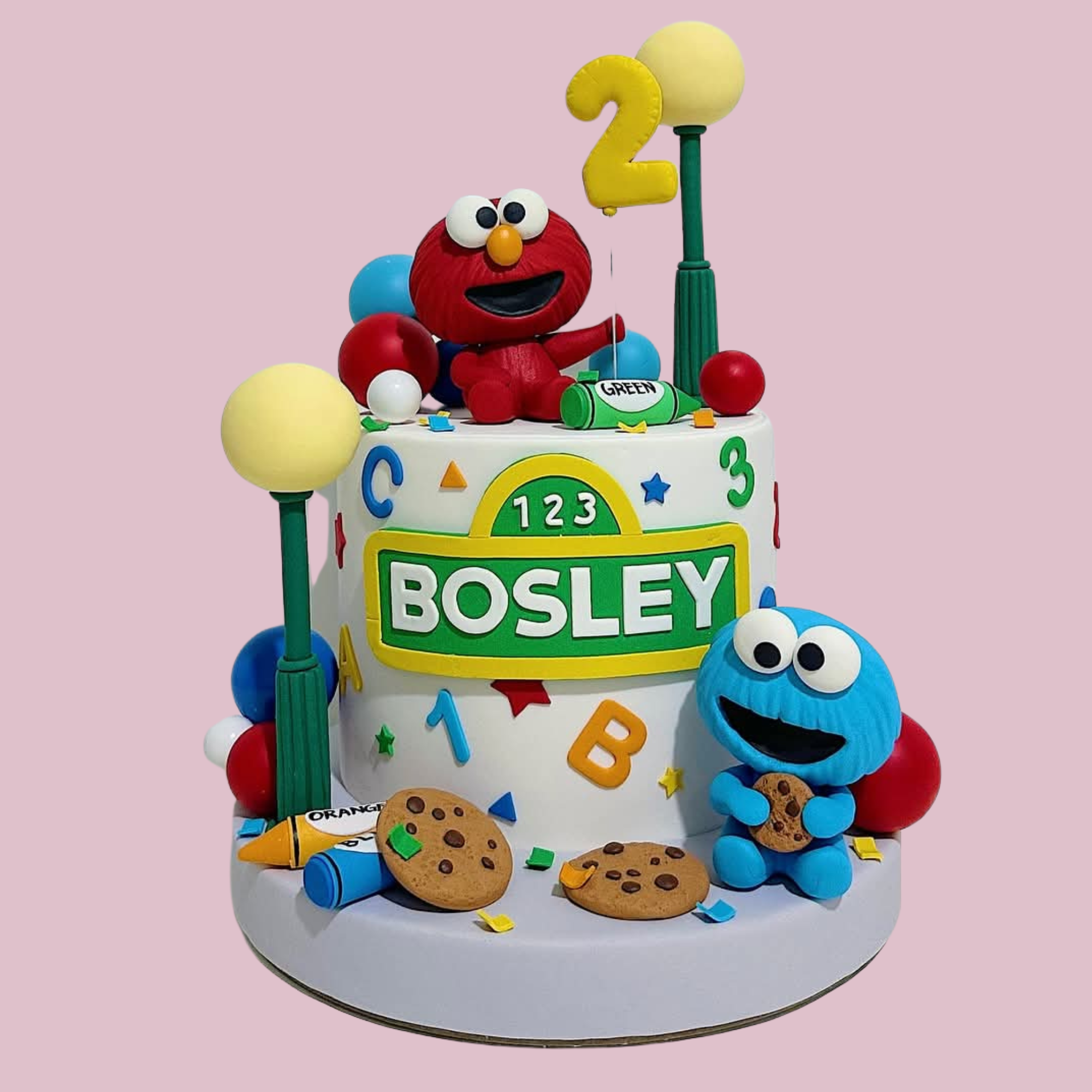 Sesame Street Cake